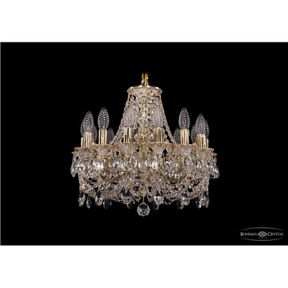 Чешская хрустальная люстра Bohemia Ivele Crystal 1707/14/125/C/GW