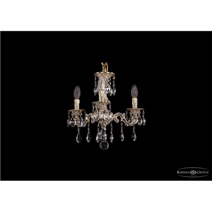 Чешская хрустальная люстра Bohemia Ivele Crystal 1707/3/125/A/GW