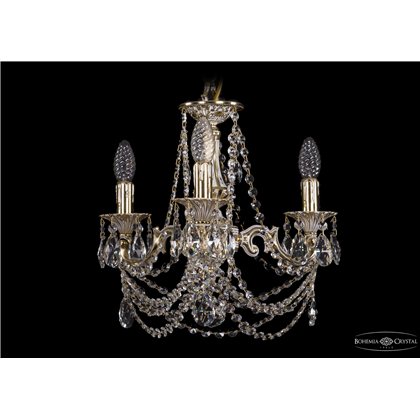 Чешская хрустальная люстра Bohemia Ivele Crystal 1707/3/125/C/GW