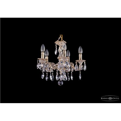Чешская хрустальная люстра Bohemia Ivele Crystal 1707/5/125/A/GW