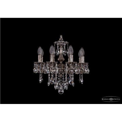 Чешская хрустальная люстра Bohemia Ivele Crystal 1707/8/125/B/NB