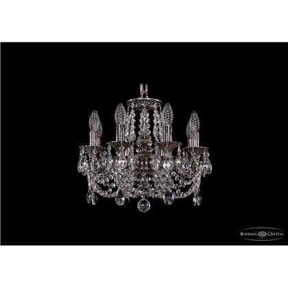 Чешская хрустальная люстра Bohemia Ivele Crystal 1707/8/125/C/NB