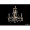 Чешская хрустальная люстра Bohemia Ivele Crystal 1710/3/160/C/GB