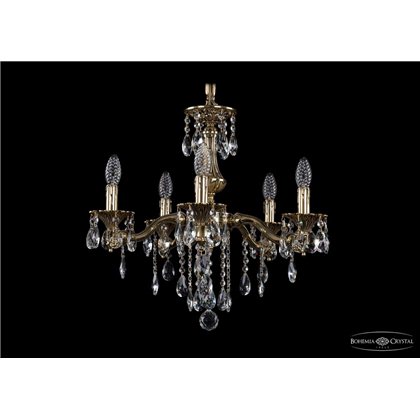 Чешская хрустальная люстра Bohemia Ivele Crystal 1710/5/160/B/GB