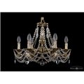 Чешская хрустальная люстра Bohemia Ivele Crystal 1710/6/160/C/GB