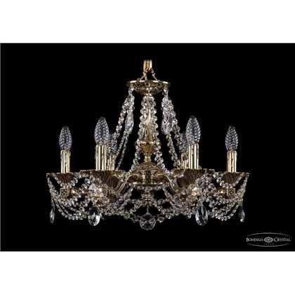 Чешская хрустальная люстра Bohemia Ivele Crystal 1710/6/160/C/GB