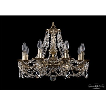 Чешская хрустальная люстра Bohemia Ivele Crystal 1710/8/160/C/GB