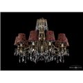 Чешская хрустальная люстра Bohemia Ivele Crystal 1771/10/220/A/GB/SH27