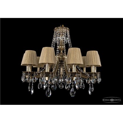 Чешская хрустальная люстра Bohemia Ivele Crystal 1771/10/220/A/GB/SH7