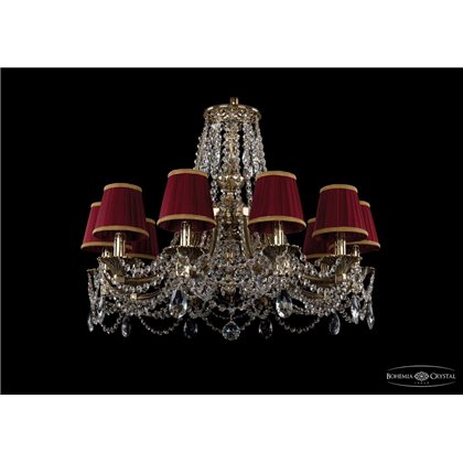 Чешская хрустальная люстра Bohemia Ivele Crystal 1771/10/220/C/GB/SH8B