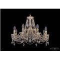 Чешская хрустальная люстра Bohemia Ivele Crystal 1771/8/190/C/GW