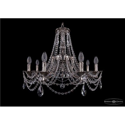 Чешская хрустальная люстра Bohemia Ivele Crystal 1771/8/220/C/NB