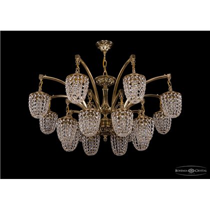 Чешская хрустальная люстра Bohemia Ivele Crystal 1772/16/342/GB