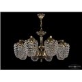Чешская хрустальная люстра Bohemia Ivele Crystal 1772/8/220/GB