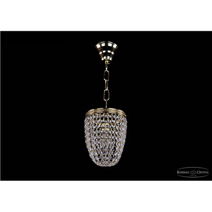 Чешская хрустальная люстра Bohemia Ivele Crystal 1920/15/O/G