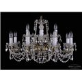 Чешская хрустальная люстра Bohemia Ivele Crystal 1214/8+4/220/G