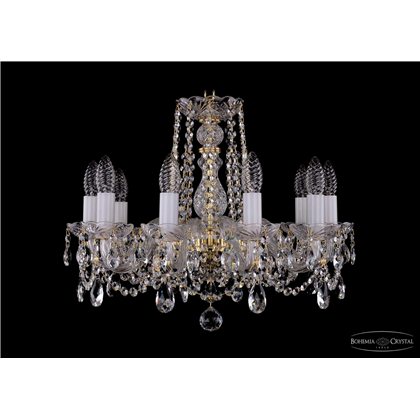 Чешская хрустальная люстра Bohemia Ivele Crystal 1402/10/160/G