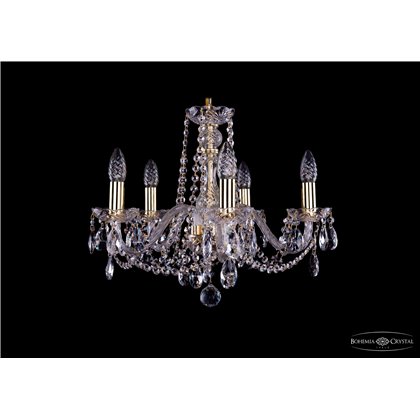 Чешская хрустальная люстра Bohemia Ivele Crystal 1402/5/160/G