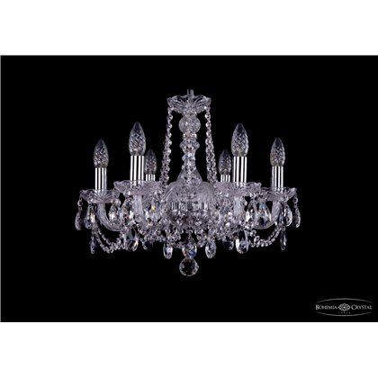 Чешская хрустальная люстра Bohemia Ivele Crystal 1402/6/160/Ni