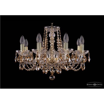 Чешская хрустальная люстра Bohemia Ivele Crystal 1402/8/195/G/721-R