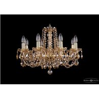Чешская хрустальная люстра Bohemia Ivele Crystal 1402/8/195/G/M721