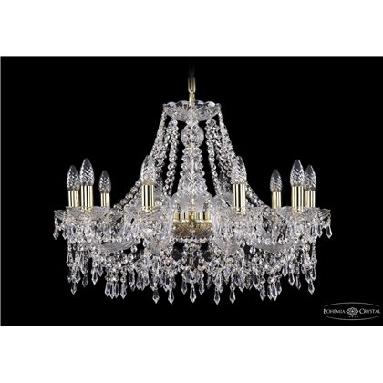 Чешская хрустальная люстра Bohemia Ivele Crystal 1403.10.240.G