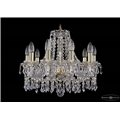 Чешская хрустальная люстра Bohemia Ivele Crystal 1403/10/160/G