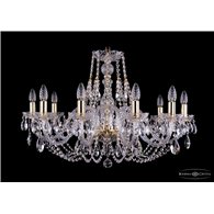 Чешская хрустальная люстра Bohemia Ivele Crystal 1406/10/300/G