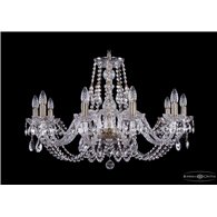 Чешская хрустальная люстра Bohemia Ivele Crystal 1406/10/300/Pa