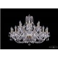 Чешская хрустальная люстра Bohemia Ivele Crystal 1406/12+6/300/Pa