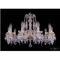 Чешская хрустальная люстра Bohemia Ivele Crystal 1410/10/240/G/V0300