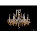 Чешская хрустальная люстра Bohemia Ivele Crystal 1410/6/160/G/V1003