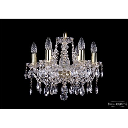 Чешская хрустальная люстра Bohemia Ivele Crystal 1413/6/141/G