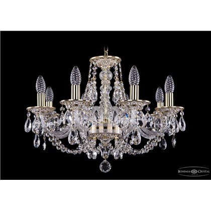 Чешская хрустальная люстра Bohemia Ivele Crystal 1606/8/195/GW
