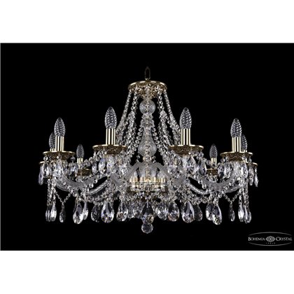 Чешская хрустальная люстра Bohemia Ivele Crystal 1613/10/300/GB