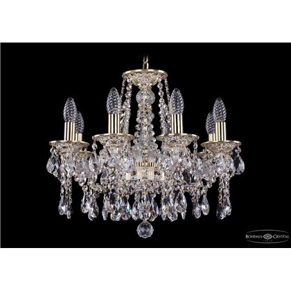 Чешская хрустальная люстра Bohemia Ivele Crystal 1613/8/165/GW