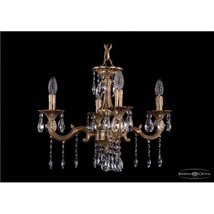 Чешская хрустальная люстра Bohemia Ivele Crystal 1701/4/A/FP