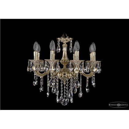 Чешская хрустальная люстра Bohemia Ivele Crystal 1701/8/B/GI