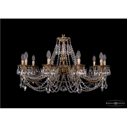 Чешская хрустальная люстра Bohemia Ivele Crystal 1702/10/335/C/FP