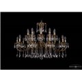 Чешская хрустальная люстра Bohemia Ivele Crystal 1702/10+10/335+150/A/FP
