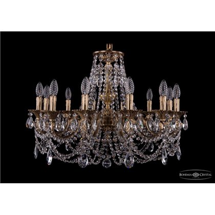 Чешская хрустальная люстра Bohemia Ivele Crystal 1702/12/C/FP