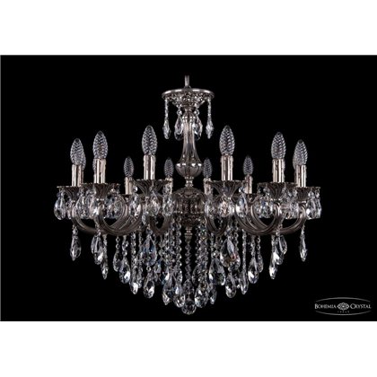 Чешская хрустальная люстра Bohemia Ivele Crystal 1702/14/B/NB