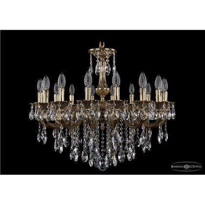 Чешская хрустальная люстра Bohemia Ivele Crystal 1702/16/B/GB