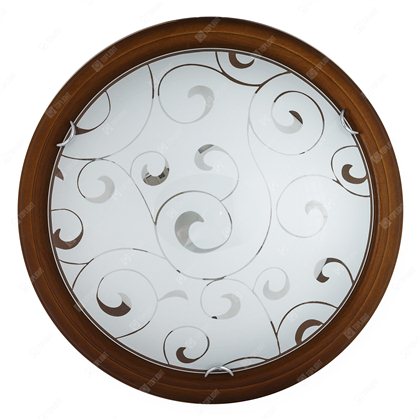 Настенно-потолочный светильник TOPLIGHT серия Kelly артикул TL9043Y-02OA, матовый, дуб, E27, 2x60W, D36 см