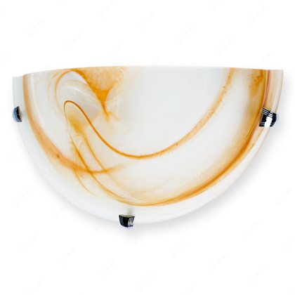 Настенно-потолочный светильник TOPLIGHT серия Irma артикул TL9070Y-01BE, бежевый, E27, 1x60W, D30 см