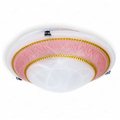 Настенно-потолочный светильник TOPLIGHT серия Elizabeth артикул TL9091Y-02PK, розовый, E27, 2x60W, D30 см