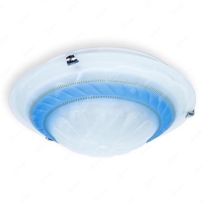 Настенно-потолочный светильник TOPLIGHT серия Clare артикул TL9101Y-02BL, голубой, E27, 2x60W, D30 см