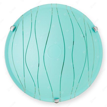 Настенно-потолочный светильник TOPLIGHT серия XITHI артикул TL9291Y-02GR, зеленый,матовый, E27, 2x60W, D30 см