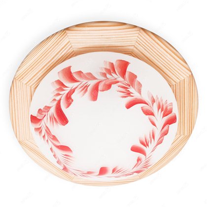 Настенно-потолочный светильник TOPLIGHT серия ARIALDA артикул TL9501Y-01PN, розовый, сосна, E27, 1x60W, D19 см