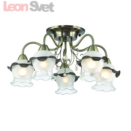 Люстра потолочная 3239/5C ZIDONI от производителя Lumion